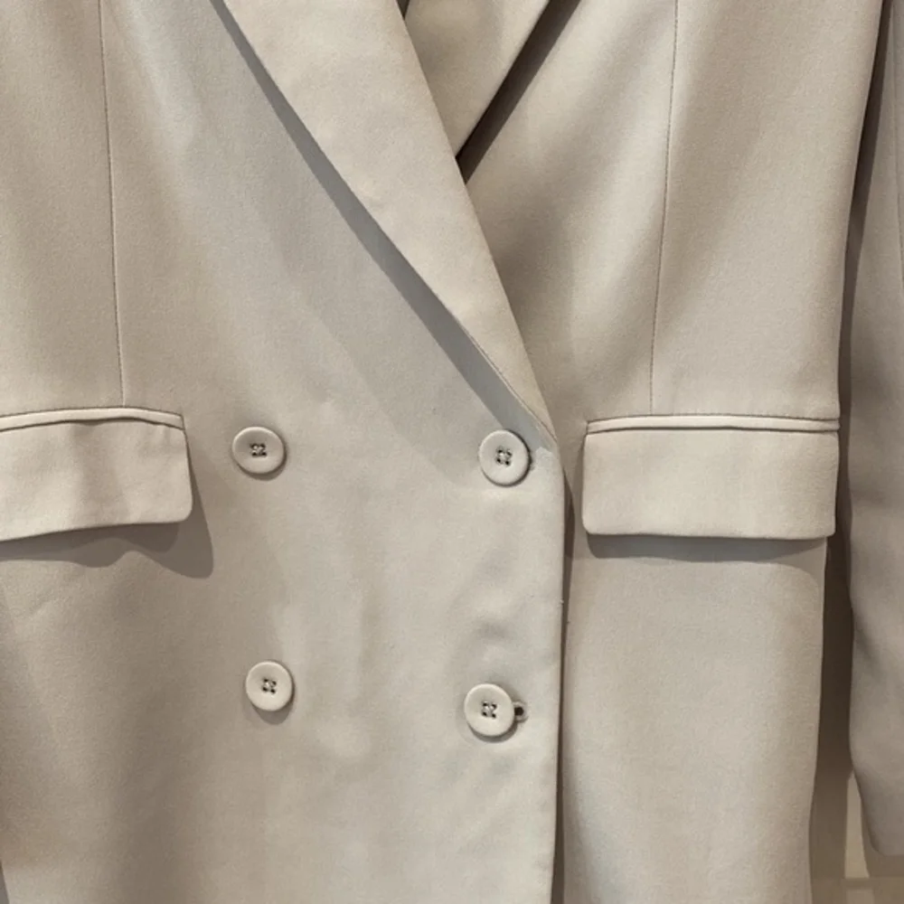 Aritzia Babaton Amell Blazer Dress – Silver/Grey - Picture 4 of 5